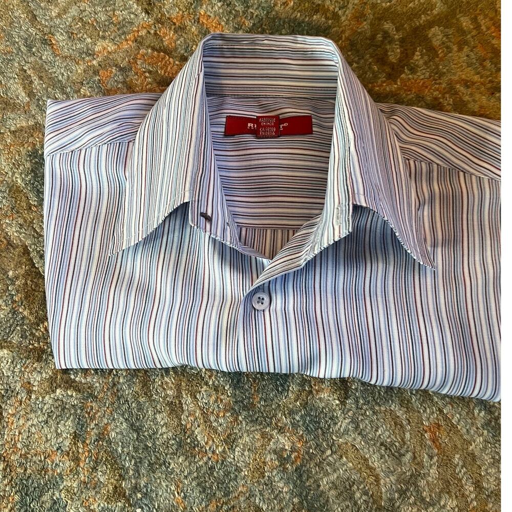 Report Collection Striped Button-Down Shirt – Men’s Small